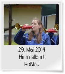 29. Mai 2014 Himmelfahrt Roßlau