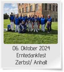 06. Oktober 2024 Erntedankfest Zerbst/ Anhalt