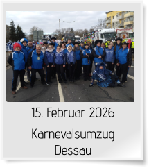 15. Februar 2026 Karnevalsumzug Dessau